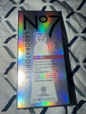 No7 Laboratories+ Firming Booster Serum - Iridescent Packaging